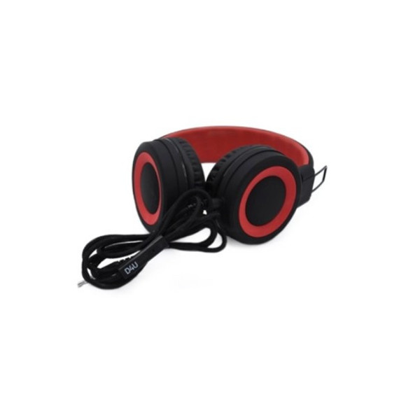 D4U Auricular de Casco 80´S Manos Libres  Negro Rojo
