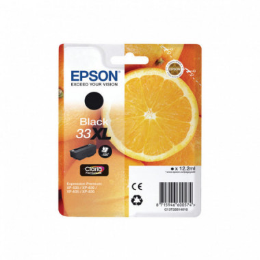 EPSON Cartucho Tinta T3351 Negro Nº 33XL