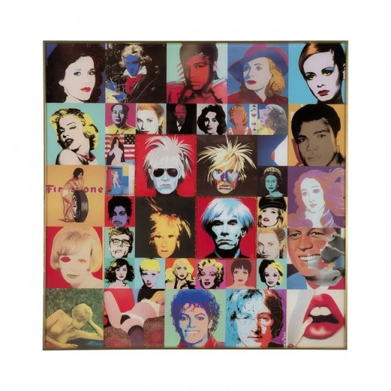 Cuadro Pop Art Cristal  PÉREZ ÁVILA