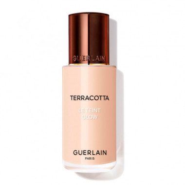 Terracotta Le Teint Glow  Fondo de Maquillaje Luminosidad Natural Larga Duración - sin Transferencia  GUERLAIN