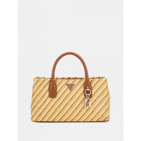 Bolso de Mano Simona de Rafia de GUESS