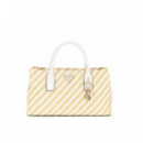 Bolso de Mano Simona de Rafia de GUESS