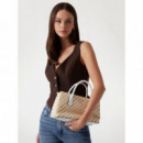 Bolso de Mano Simona de Rafia de GUESS