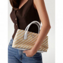 Bolso de Mano Simona de Rafia de GUESS