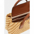 Bolso de Mano Simona de Rafia de GUESS