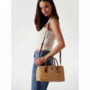 Bolso de Mano Simona de Rafia de GUESS