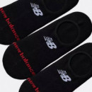 Nb Everyday Ultra Low No Show 3 Pairs Bk  NEW BALANCE
