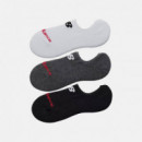Nb Everyday Ultra Low No Show 3 Pairs Wh  NEW BALANCE