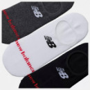 Nb Everyday Ultra Low No Show 3 Pairs Wh  NEW BALANCE