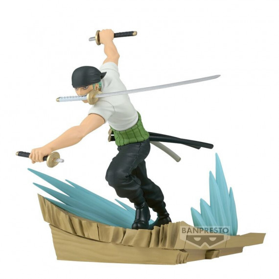 Figura Roronoa Zoro Senkozekkei One Piece 11CM  BANPRESTO