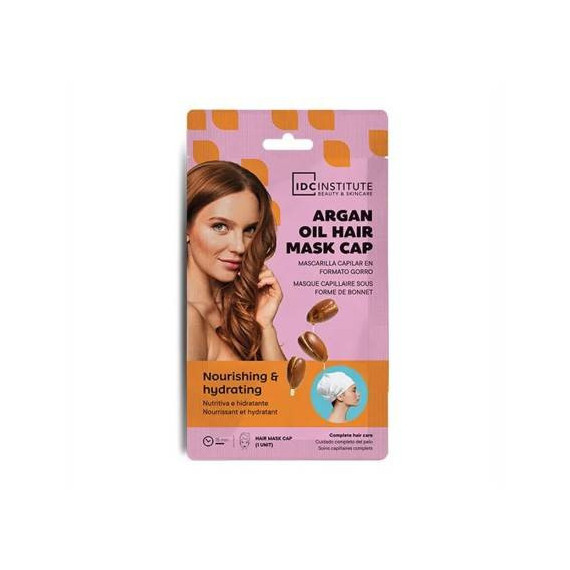 IDC INSTITUTE MASCARILLA CAPILAR ARGAN GORRO