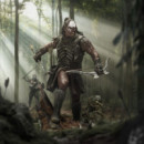 Estatua Lurtz Uruk-hai el Señor de los Anillos 23CM  IRON STUDIOS