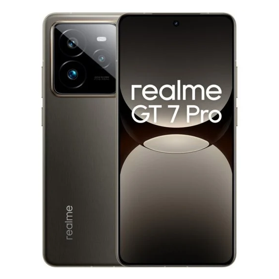 Teléfono Móvil REALME Gt 7 Pro 5G 12RAM 256GB Gris Galáctico