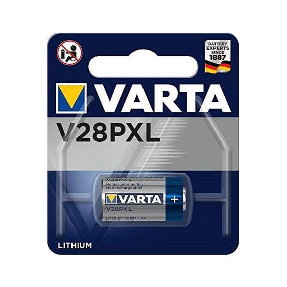 VARTA Pila Litio 6V V28PXL 2CR1108 4LR44