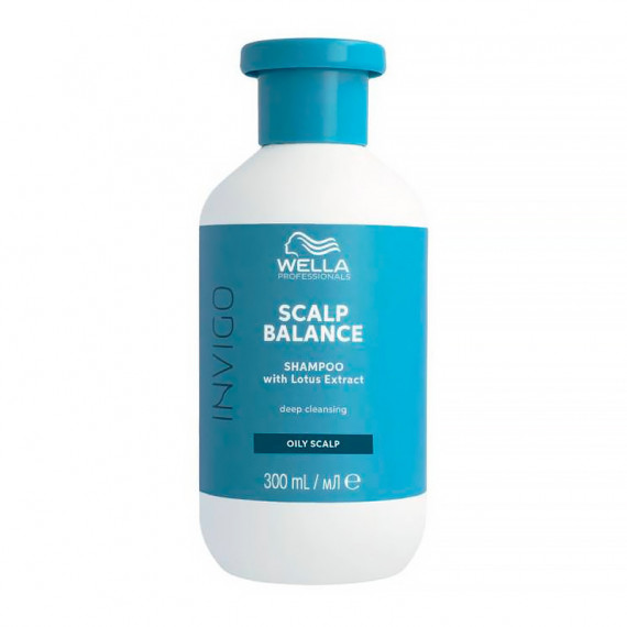 Invigo Scalp Balance Champú Limpieza Profunda para Cabello Graso  WELLA