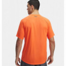 Camiseta de Manga Corta Ua Tech™ Print Fill para Hombre de UNDER ARMOUR