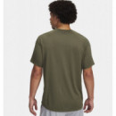 Camiseta de Manga Corta Ua Tech™ Print Fill para Hombre de UNDER ARMOUR