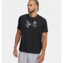 Camiseta de Manga Corta Ua Tech™ Print Fill para Hombre de UNDER ARMOUR