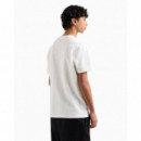Camiseta O.white  All Over Bi AF10337  ARMANI EXCHANGE