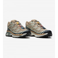 Calzado Zapatillas SALOMON XT-6 Oxford Tan / Carbon / Clearly Aqua