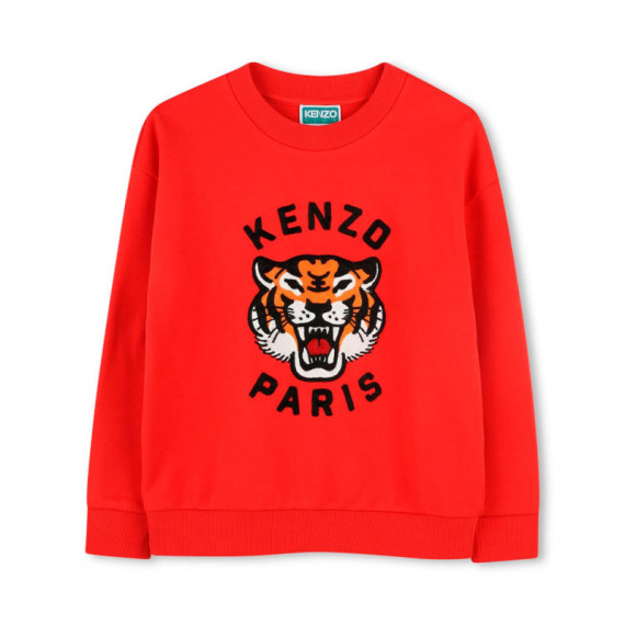 SUDADERA CON ESTAMPADO DE TIGRE KIDS