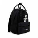 Mochila con Bolsillo Exterior Kids  KARL LAGERFELD