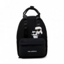 Mochila con Bolsillo Exterior Kids  KARL LAGERFELD