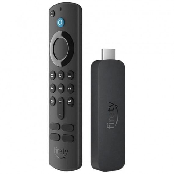 AMAZON Stick TV 4K Negro Mando por Voz Alexa