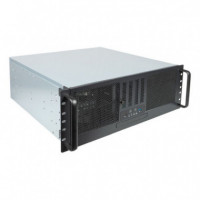 Unyka Carcasa Rack UK4329 19 4U Negra  Rejilla Frontal con Filtro Antipolvo USB 3.0 y USB Type C 2ªGEN  UNYKACH