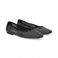 Bailarina Regilla Cristal Negro  STEVE MADDEN