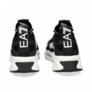 Goma  Hueca Deportivo Calcetin Negro  EA7