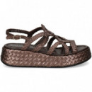 Sandalia 2 Circulos Moca  PONS QUINTANA