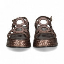 Sandalia 2 Circulos Moca  PONS QUINTANA