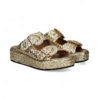 Pala 2 Hebillas Plataforma Platino  PONS QUINTANA