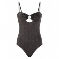 KARL LAGERFELD - Karl Dna Ring Rio Swimsuit - 919 - A1W46017/919