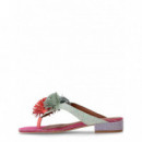 KURT GEIGER - Pom Pom T-bar Flat Sdl - 69 - 4365569209/69