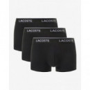 Pack de 3 Boxers Courts Noir  LACOSTE