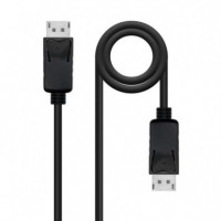 Cable Displayport M/m NANOCABLE 1.2 Ccs 4K 1M