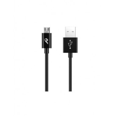 HOME Cable Datos Micro USB 2.4A 1MTRS Negro