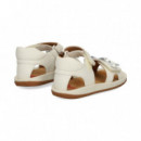 Sandalia Lazos Piel Hielo  CAMPER