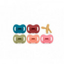 SUAVINEX Chupete Silicona Fisiologico Intense 6 - 18 Meses 1 Unidad