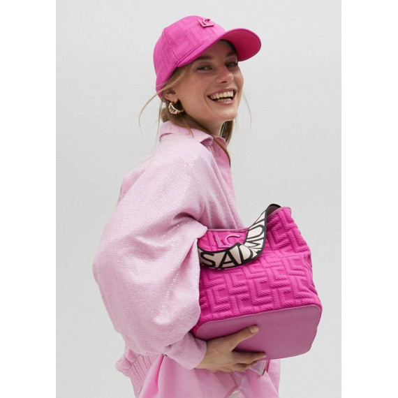Visera Monogram Fucsia  LOLA CASADEMUNT