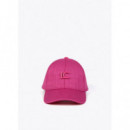 Visera Monogram Fucsia  LOLA CASADEMUNT