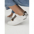 Deportiva con Detalle Lc Perforado Marro  LOLA CASADEMUNT