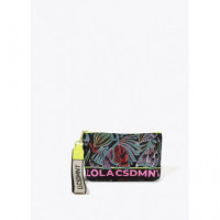 Neceser Nylon Estampado Floral Detalles  LOLA CASADEMUNT
