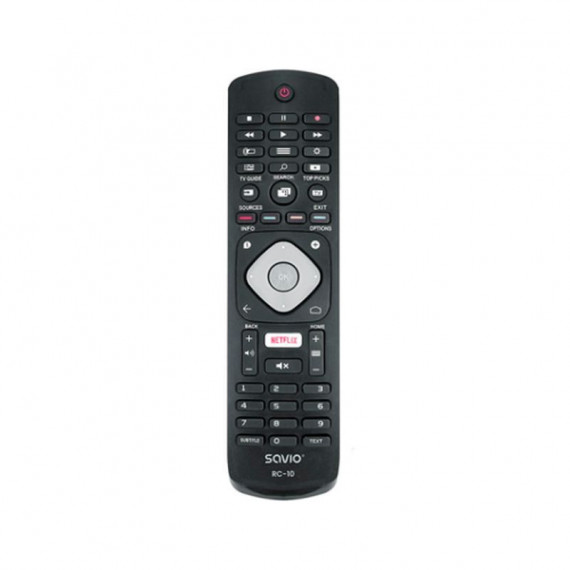 SAVIO Mando TV RC-10 Compatible Philips Smart TV