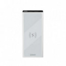 SAVIO Powerbank 10000 Induccion Mah BA-06 Blanco Carga Inalambrica