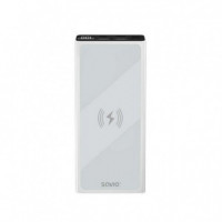 SAVIO Powerbank 10000 Induccion Mah BA-06 Blanco