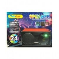 ANDOWL Altavoz con Laser Varios Diseños Q-RGK02