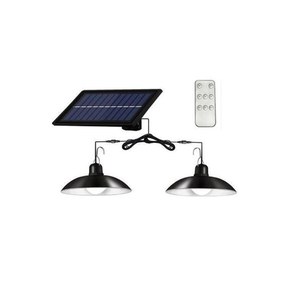 ANDOWL Lampara Led Solar con Mando Q-LD031